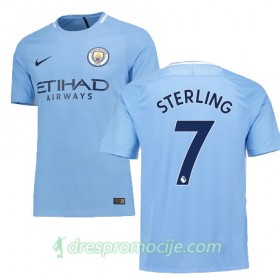 Manchester City Dres STERLING Domaći 2017/18 Kratkih Rukava