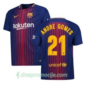 FC Barcelona Dres Andre Gomes Domaći 2017/18 Kratkih Rukava