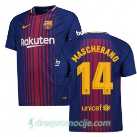 FC Barcelona Dres MASCHERANO Domaći 2017/18 Kratkih Rukava
