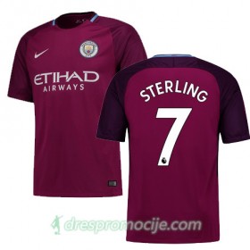 Manchester City Dres STERLING Gostujući 2017/18 Kratkih Rukava