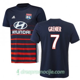 Olympique Lyonnais Dres CLEMENT GRENIER Gostujući 2017/18 Kratkih Rukava