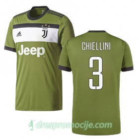 Juventus Dres CHIELLINI Treći 2017/18 Kratkih Rukava