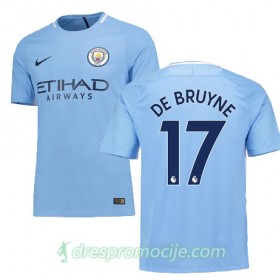 Manchester City Dres DE BRUYNE Domaći 2017/18 Kratkih Rukava