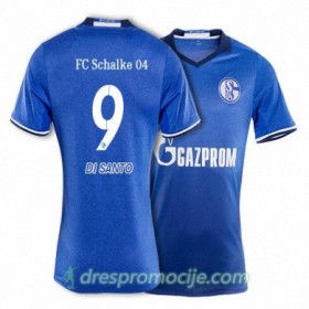 Schalke Dres DI SANTO Domaći 2017/18 Kratkih Rukava