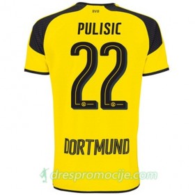 Borussia Dortmund Dres PULISIC Treći 2017/18 Kratkih Rukava