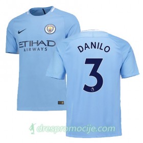 Manchester City Dres DANILO Domaći 2017/18 Kratkih Rukava