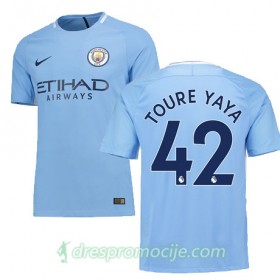 Manchester City Dres TOURE YAYA Domaći 2017/18 Kratkih Rukava