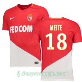 AS Monaco FC Dres MEITE Domaći 2017/18 Kratkih Rukava