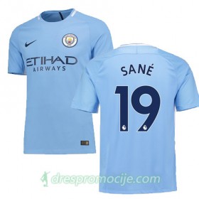 Manchester City Dres SANE Domaći 2017/18 Kratkih Rukava