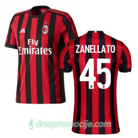 Milan Dres ZANELLATO Domaći 2017/18 Kratkih Rukava