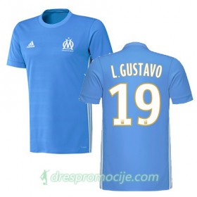 Olympique de Marseille Dres LUIZ GUSTAVO Gostujući 2017/18 Kratkih Rukava
