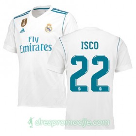 Real Madrid Dres ISCO Domaći 2017/18 Kratkih Rukava