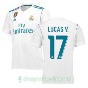 Real Madrid Dres LUCAS V Domaći 2017/18 Kratkih Rukava