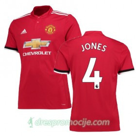 Manchester United Dres JONES Domaći 2017/18 Kratkih Rukava