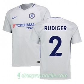 Chelsea Dres RUDIGER Gostujući 2017/18 Kratkih Rukava