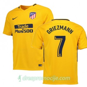 Atlético Madrid Dres GRIEZMANN Gostujući 2017/18 Kratkih Rukava