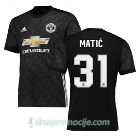 Manchester United Dres MATIC Gostujući 2017/18 Kratkih Rukava