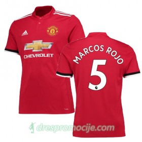Manchester United Dres MARCOS ROJO Domaći 2017/18 Kratkih Rukava