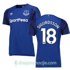 Everton Dres SIGURDSSON Domaći 2017/18 Kratkih Rukava