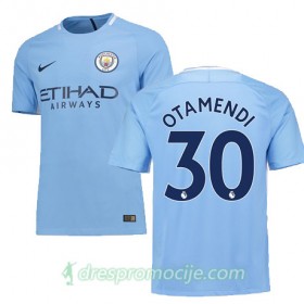 Manchester City Dres OTAMENDI Domaći 2017/18 Kratkih Rukava