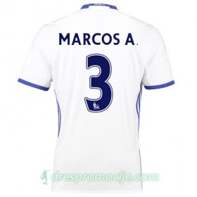 Chelsea Dres MARCOS A Treći 2017/18 Kratkih Rukava