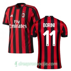 Milan Dres BORINI Domaći 2017/18 Kratkih Rukava