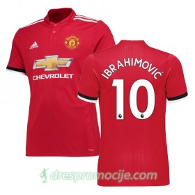 Manchester United Dres IBRAHIMOVIC 10 Domaći 2017/18 Kratkih Rukava
