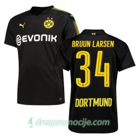 Borussia Dortmund Dres BRUUN LARSEN Gostujući 2017/18 Kratkih Rukava
