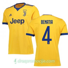 Juventus Dres BENATIA Gostujući 2017/18 Kratkih Rukava