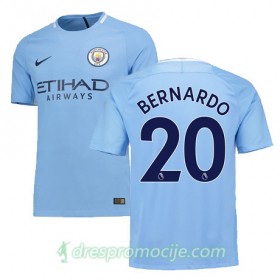 Manchester City Dres BERNARDO Domaći 2017/18 Kratkih Rukava
