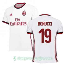 Milan Dres BONUCCI Gostujući 2017/18 Kratkih Rukava