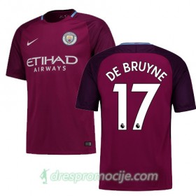 Manchester City Dres DE BRUYNE Gostujući 2017/18 Kratkih Rukava