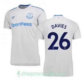 Everton Dres DAVIES Gostujući 2017/18 Kratkih Rukava