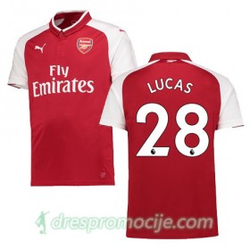 Arsenal Dres LUCAS Domaći 2017/18 Kratkih Rukava
