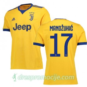Juventus Dres MANDZUKIC Gostujući 2017/18 Kratkih Rukava