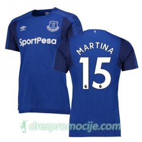 Everton Dres MARTINA Domaći 2017/18 Kratkih Rukava