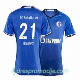 Schalke Dres SCHOPF Domaći 2017/18 Kratkih Rukava