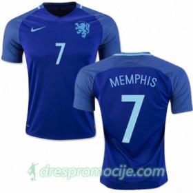 Nizozemska Dres MEMPHIS DEPAY Gostujući 2016/17 Kratkih Rukava