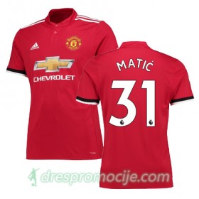 Manchester United Dres MATIC Domaći 2017/18 Kratkih Rukava