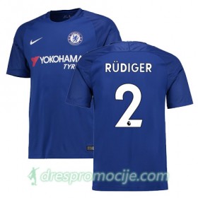 Chelsea Dres RUDIGER Domaći 2017/18 Kratkih Rukava