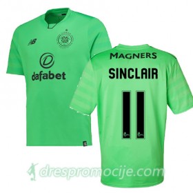Celtic Dres SCOTT SINCLAIR Treći 2017/18 Kratkih Rukava