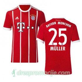 FC Bayern München Dres MULLER Domaći 2017/18 Kratkih Rukava