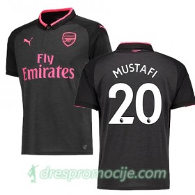 Arsenal Dres MUSTAFI Treći 2017/18 Kratkih Rukava