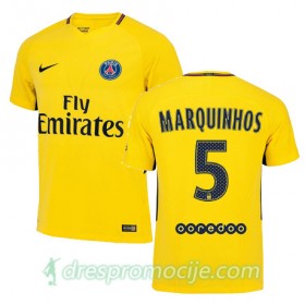 Paris SG Dres MARQINHOS Gostujući 2017/18 Kratkih Rukava