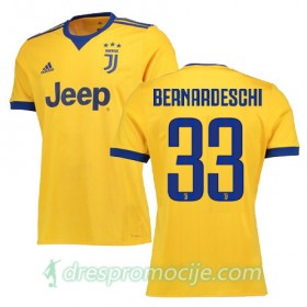 Juventus Dres BERNARDESCHI Gostujući 2017/18 Kratkih Rukava