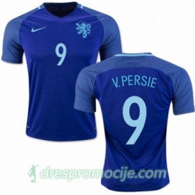 Nizozemska Dres ROBIN VAN PERSIE Gostujući 2016/17 Kratkih Rukava