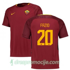 Roma Dres FAZIO Domaći 2017/18 Kratkih Rukava