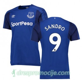 Everton Dres SANDRO Domaći 2017/18 Kratkih Rukava