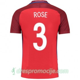 Engleska Dres ROSE Gostujući Euro 2016