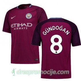 Manchester City Dres GUNDOGAN Gostujući 2017/18 Kratkih Rukava